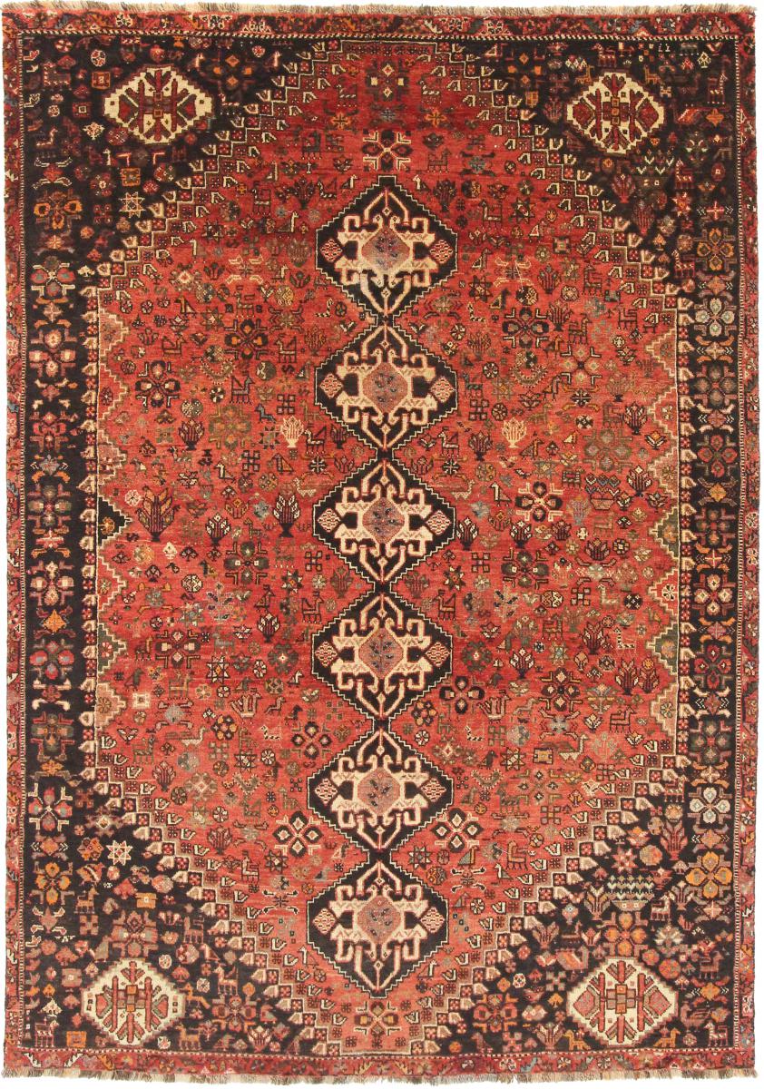 Tapete persa Shiraz 301x207 301x207, Tapete persa Atado à mão