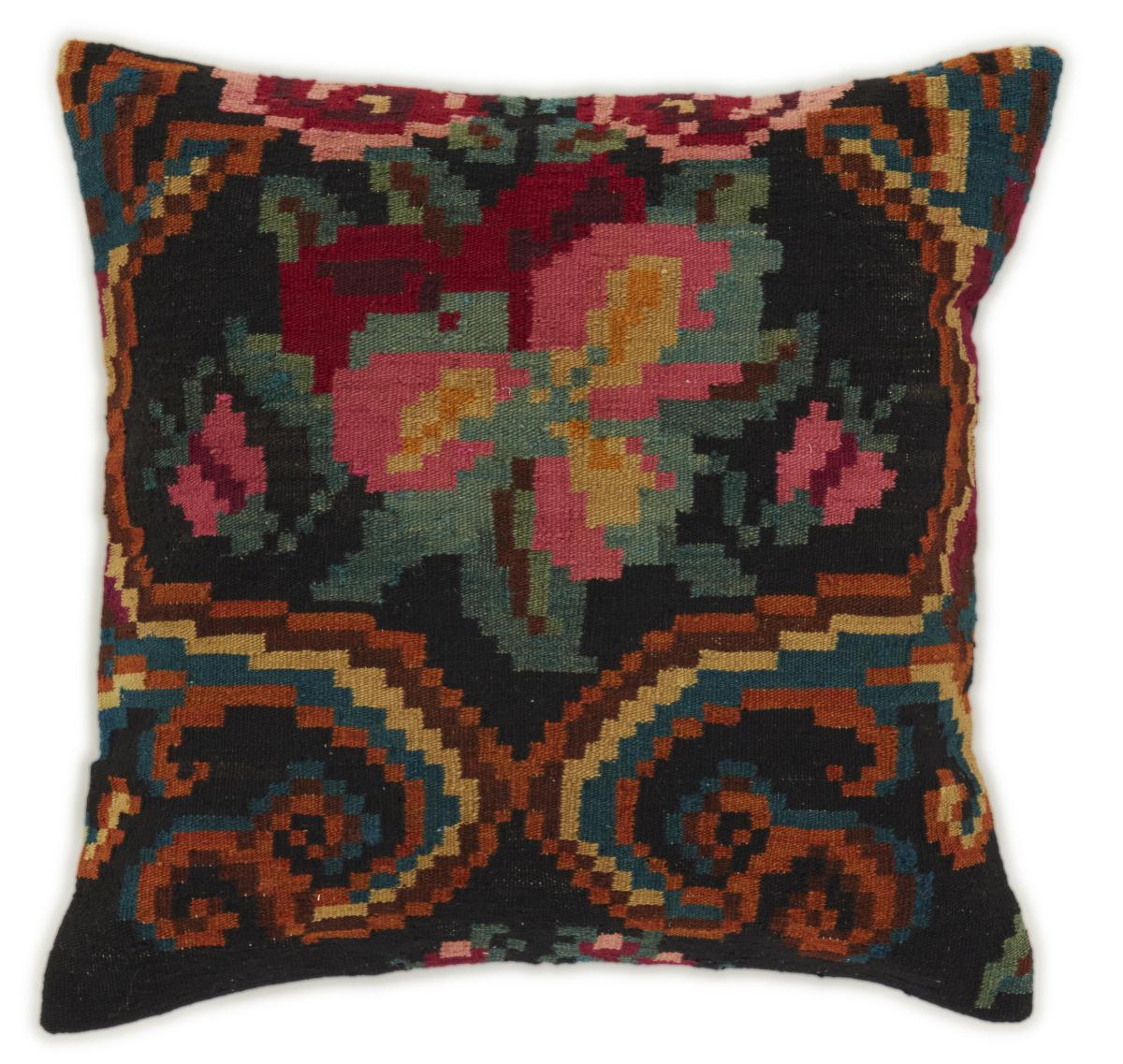 Indiaas tapijt Kilim Rosen Pillowcase 64x66 64x66, Perzisch tapijt Handgeweven