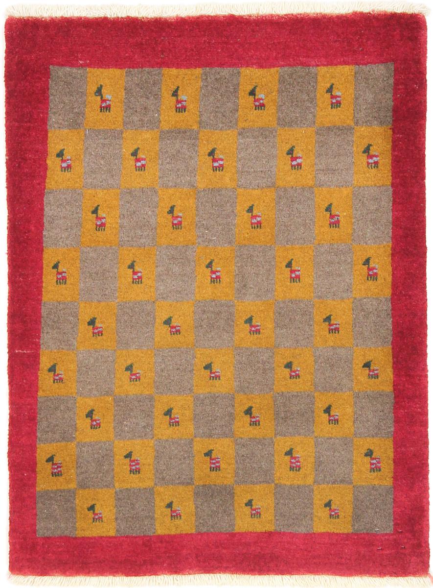 Covor persan Persia Gabbeh Kashkuli 99x76 99x76, Covor persan Lucrate de mână