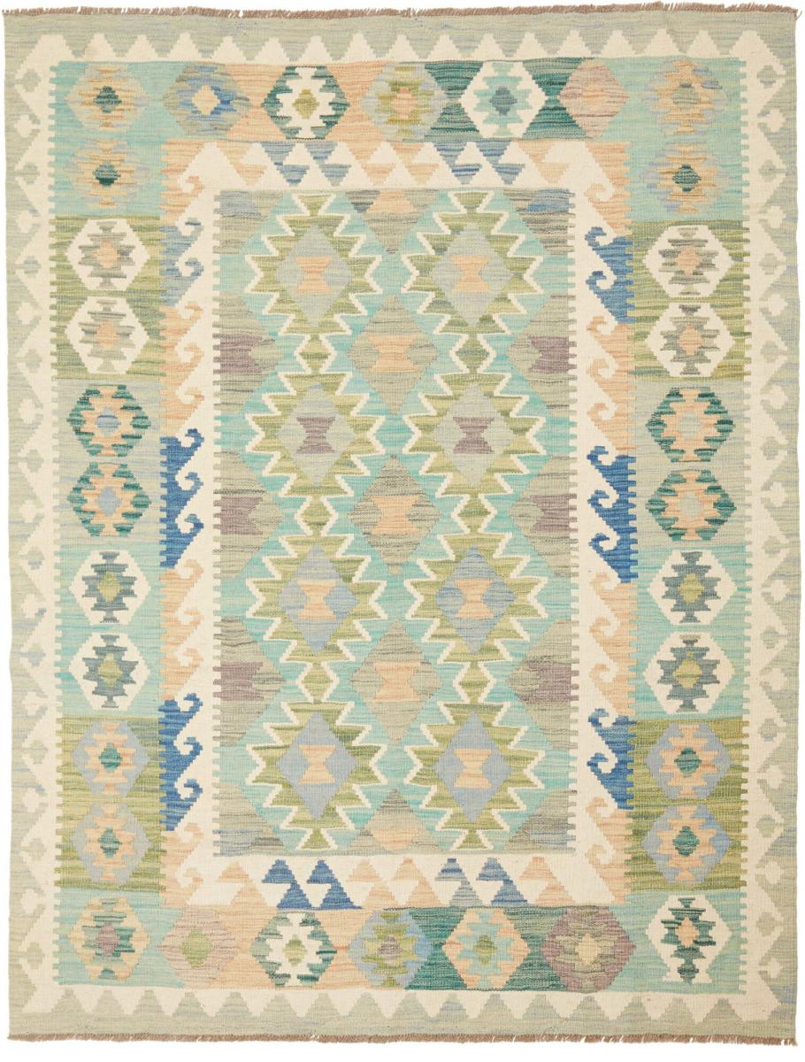 Tapete afegão Kilim Afegão 197x150 197x150, Tapete persa Tecido à mão