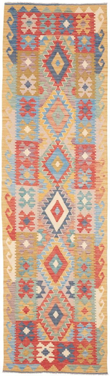Afganistanilainen matto Kelim Afghan 296x81 296x81, Persialainen matto Käsinkudottu