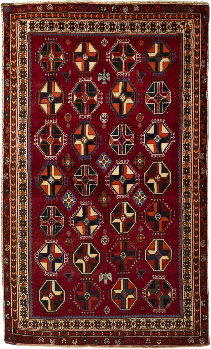 Tapis persan Shiraz 212x127 212x127, Tapis persan Noué à la main
