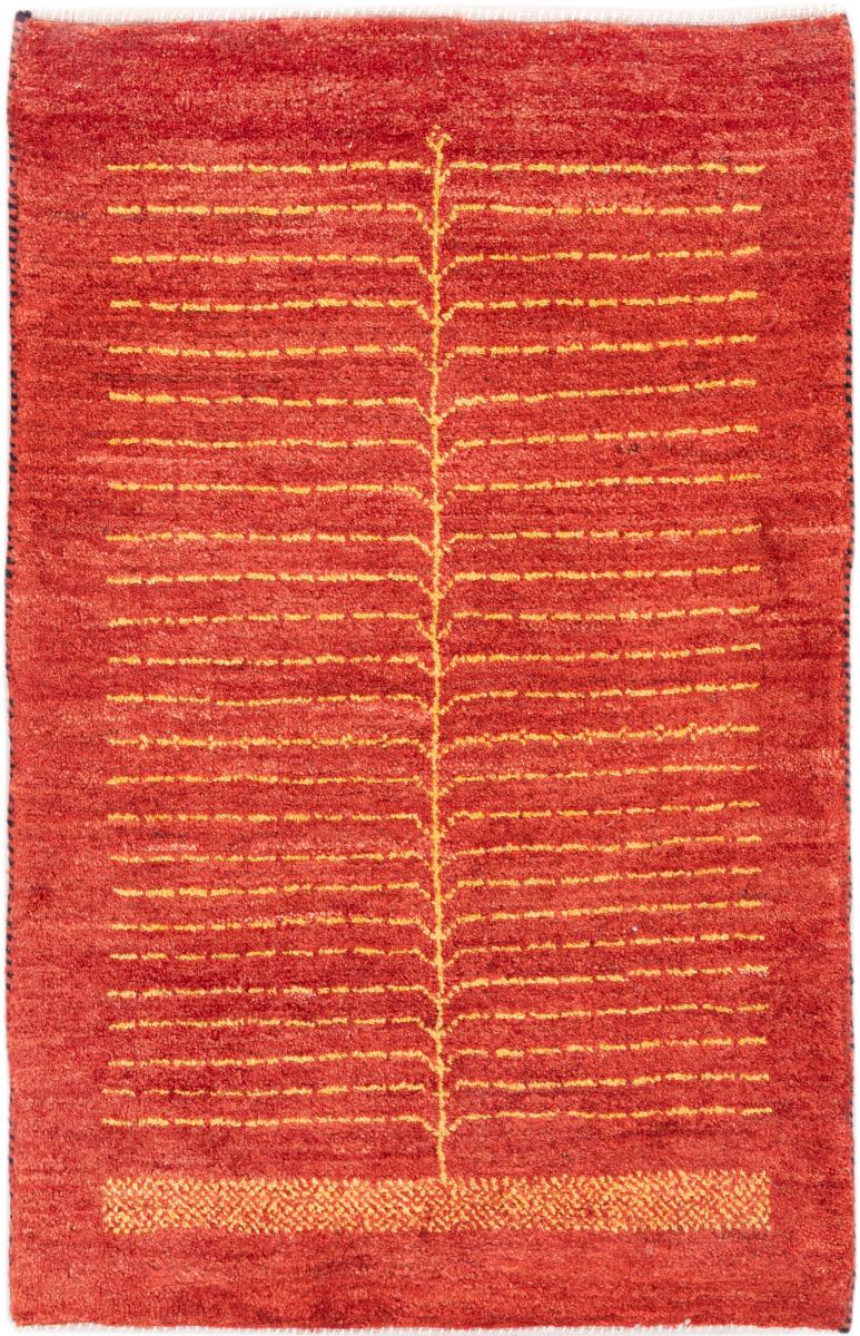 ペルシャ ギャッベ ペルシャ Kashkuli カーペット 91x59 cm – 手作りの