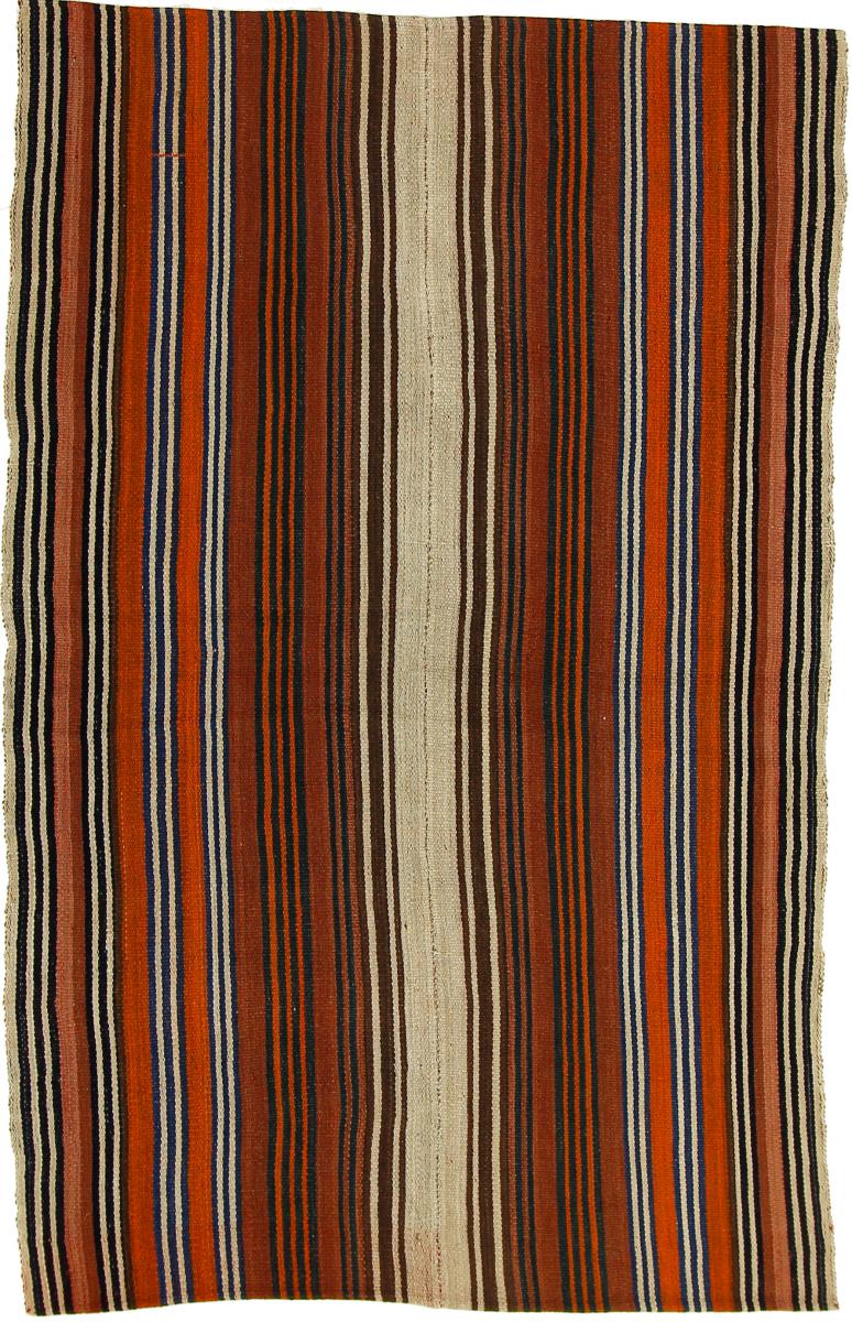 Tapete persa Kilim Fars Antigo 189x119 189x119, Tapete persa Tecido à mão