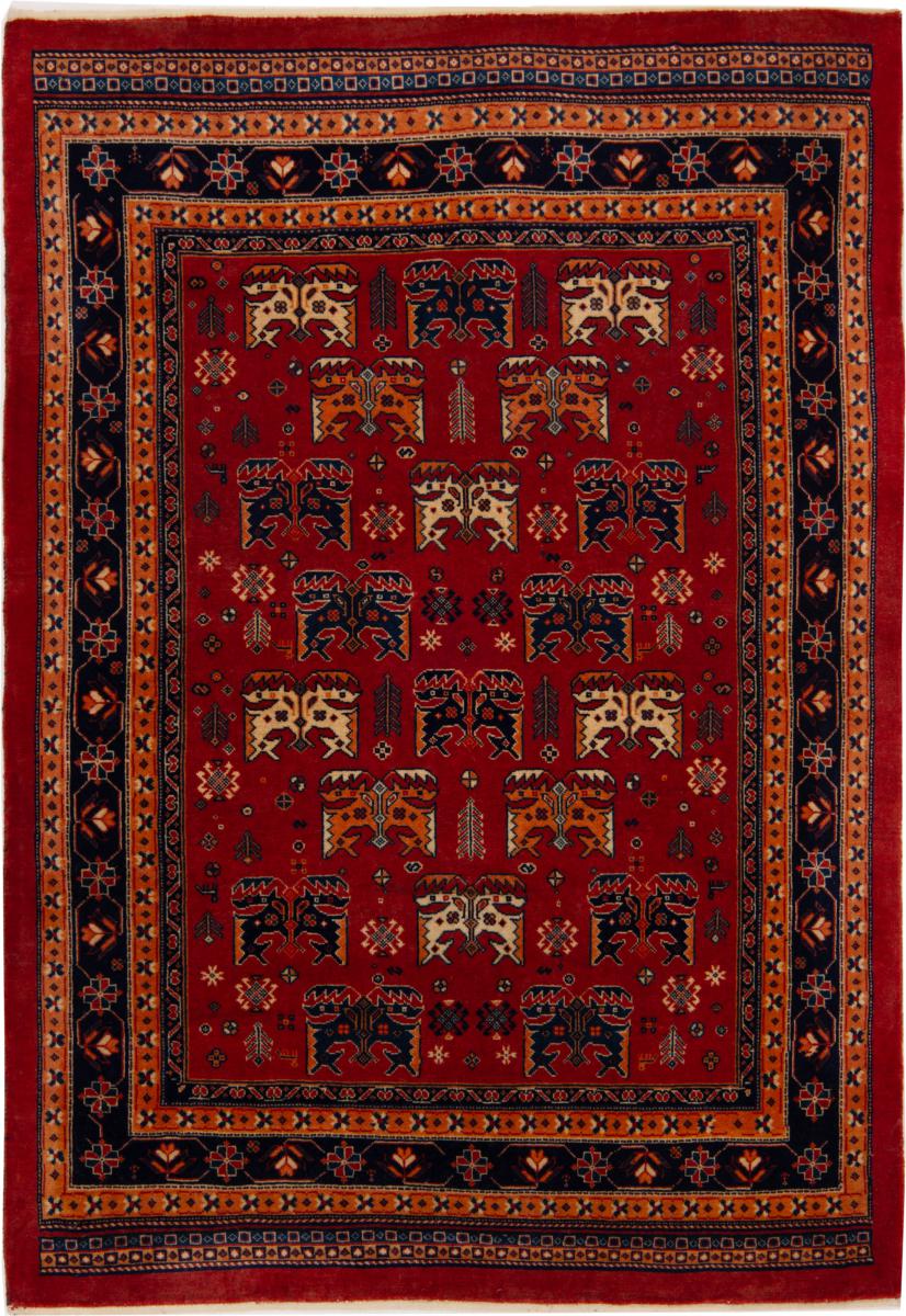 Persian Rug Ghashghai 146x99 146x99, Persian Rug Knotted by hand