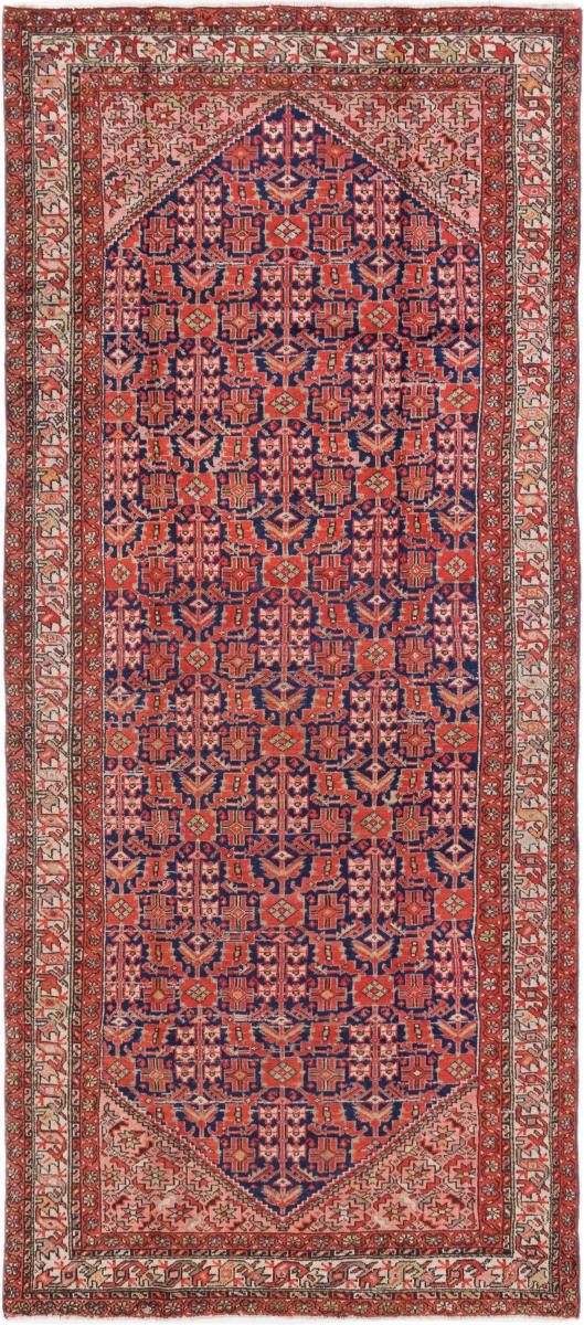 Perzisch tapijt Malayer Antiek 402x174 402x174, Perzisch tapijt Handgeknoopte