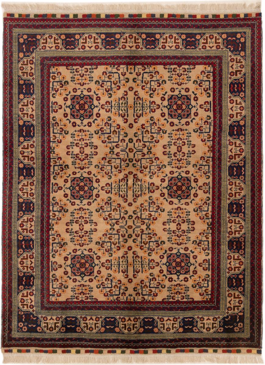 Afghan rug Afghan Mauri 195x154 195x154, Persian Rug Knotted by hand