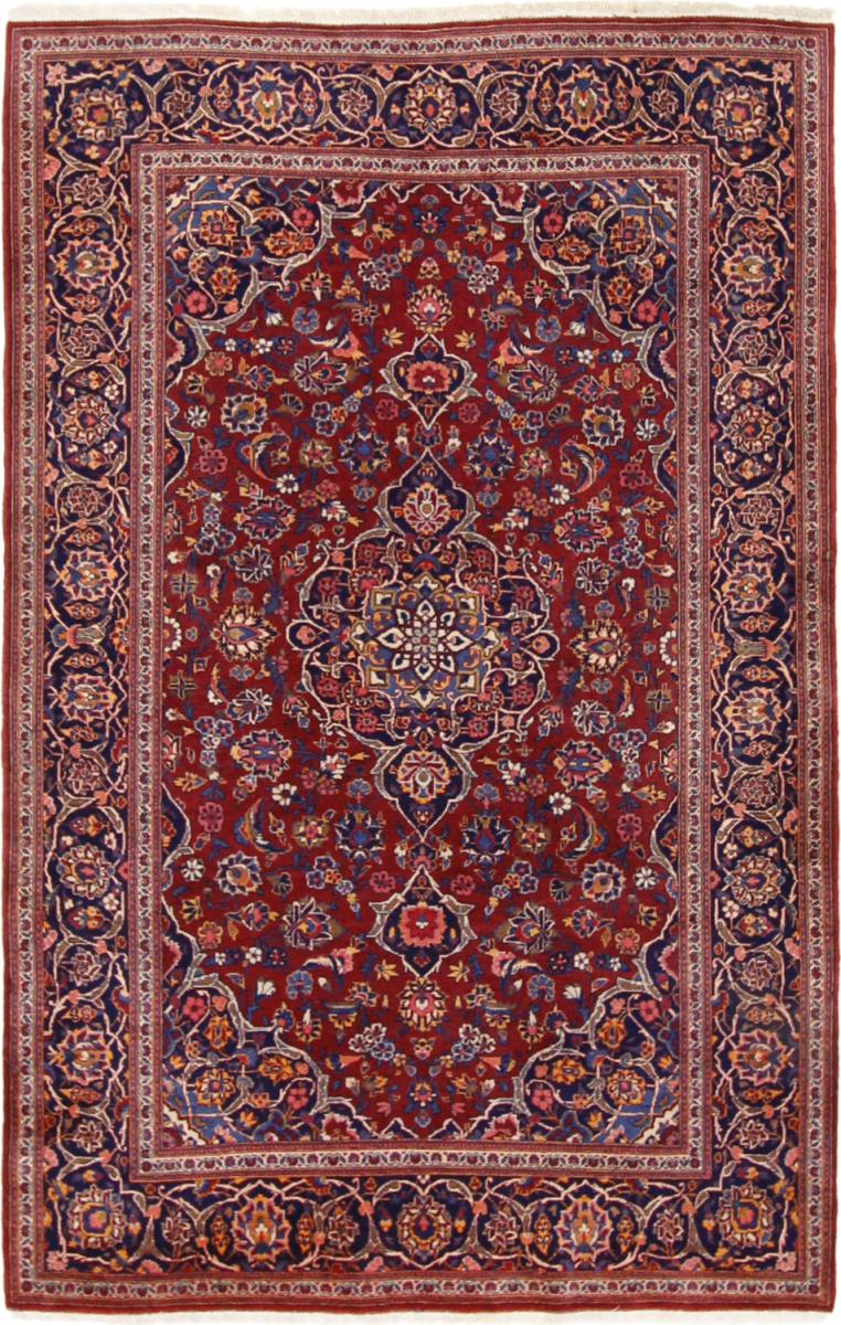 Persialainen matto Keshan 209x136 209x136, Persialainen matto Solmittu käsin