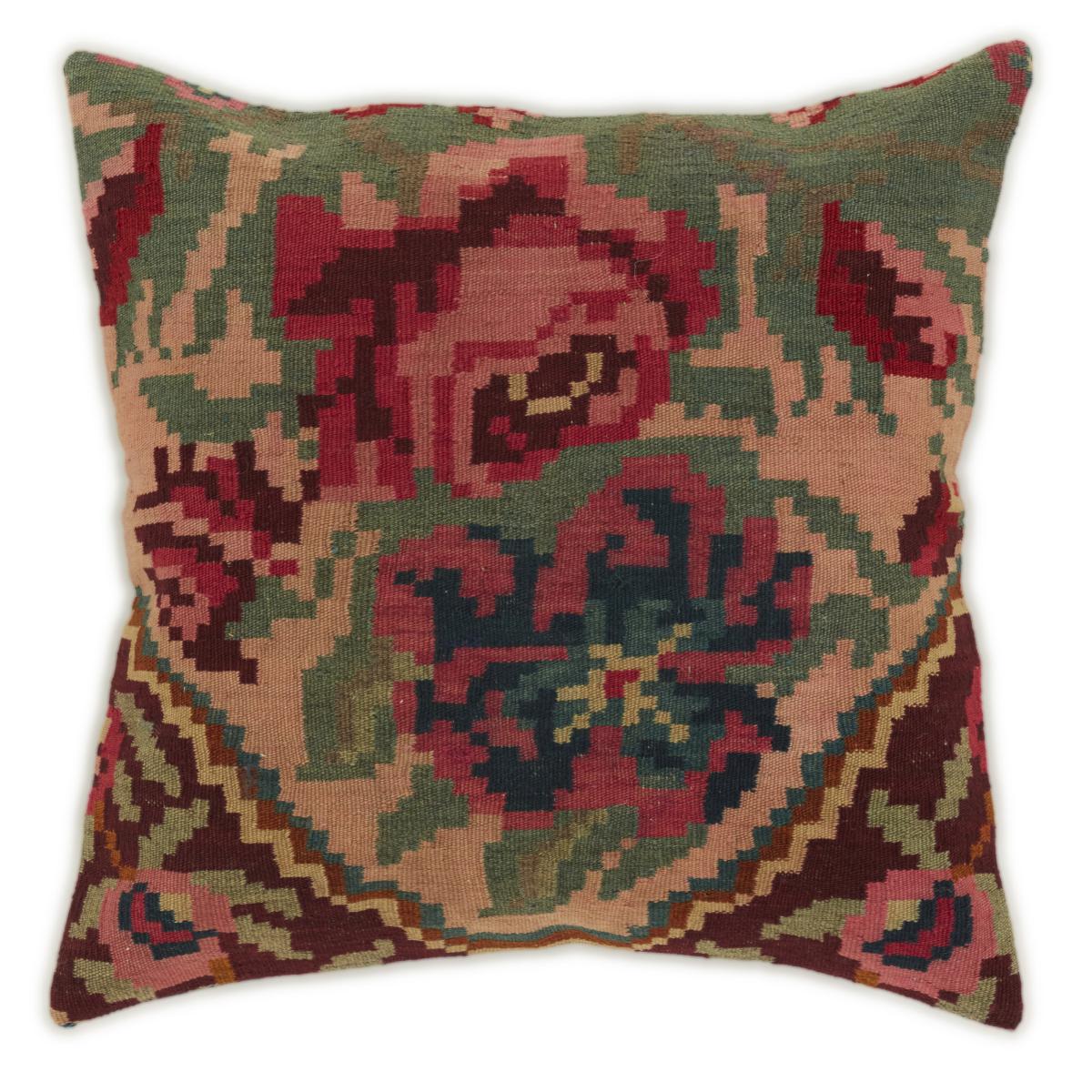 Indisk matta Kilim Rosen Kissen 64x66 64x66, Persisk matta handvävd 