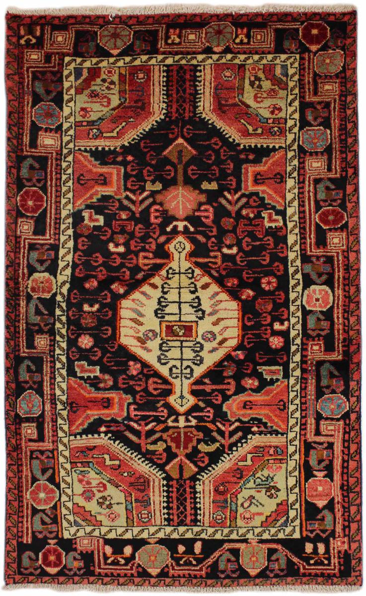 Tapis persan Hamadan 173x108 173x108, Tapis persan Noué à la main