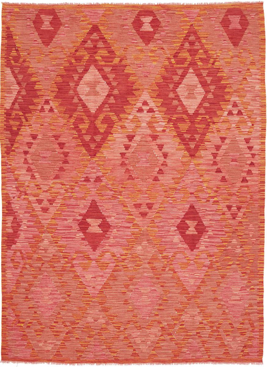 Αφγανικό χαλί Κιλίμ Afghan 201x144 201x144, Περσικό χαλί Οι κόμποι έγιναν με το χέρι