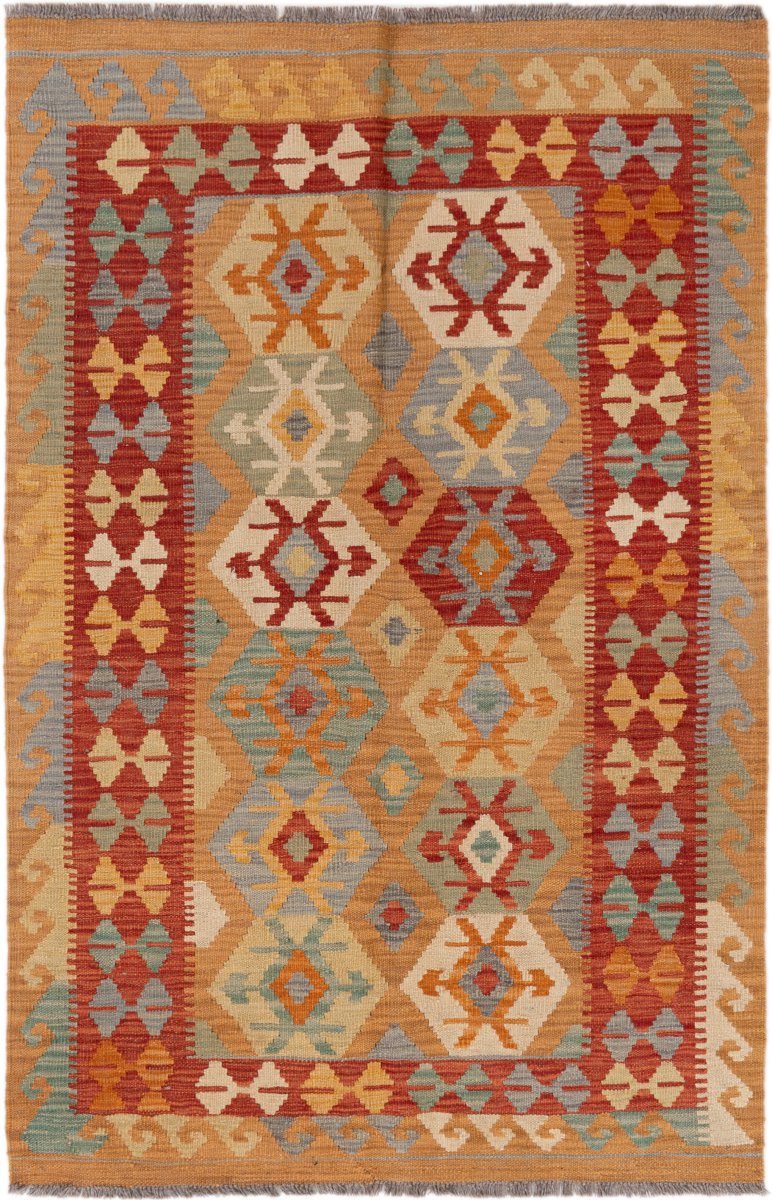 Tappeto afghano Kilim Afghan 156x102 156x102, Tappeto persiano Tessuto a mano