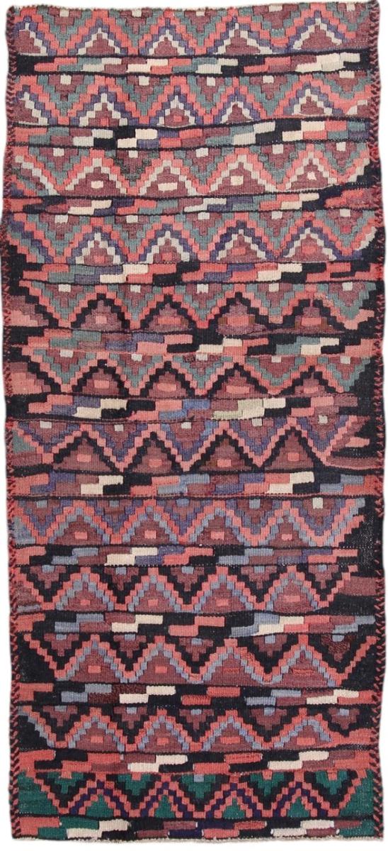 Alfombra persa Kilim Fars Antiguo 271x124 271x124, Alfombra persa Tejido a mano