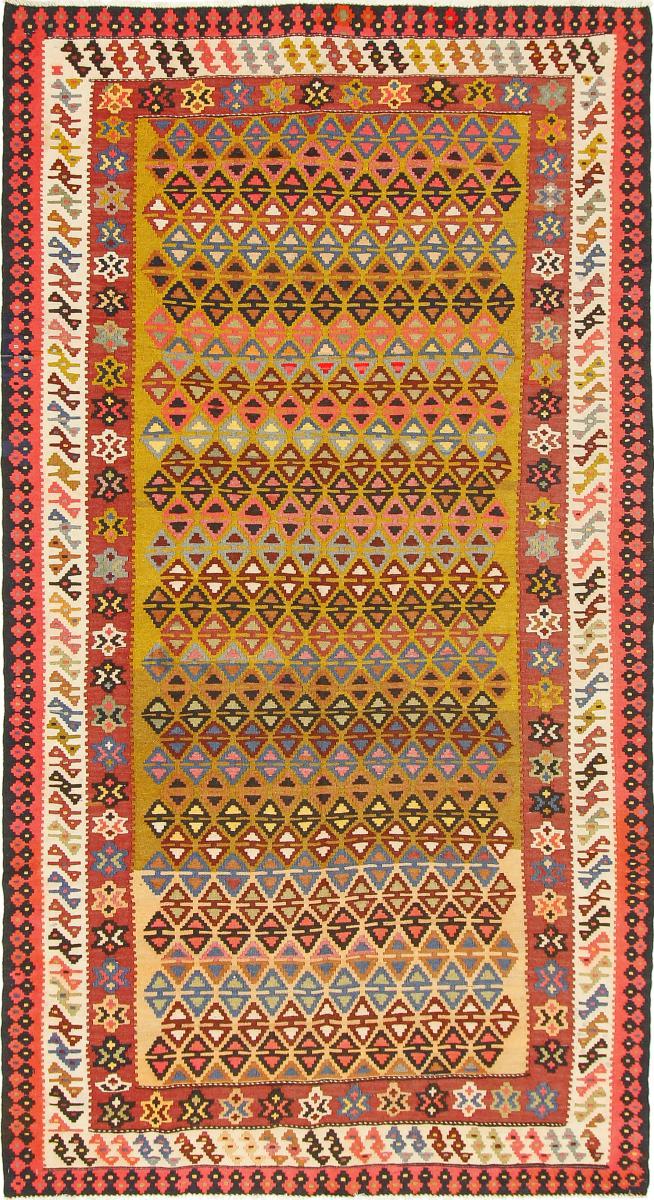 Tapete persa Kilim Fars Azerbaijan Antigo 288x160 288x160, Tapete persa Tecido à mão