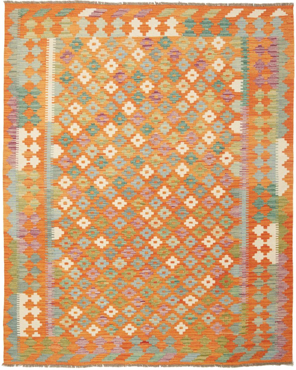 Tapete afegão Kilim Afegão 193x155 193x155, Tapete persa Tecido à mão