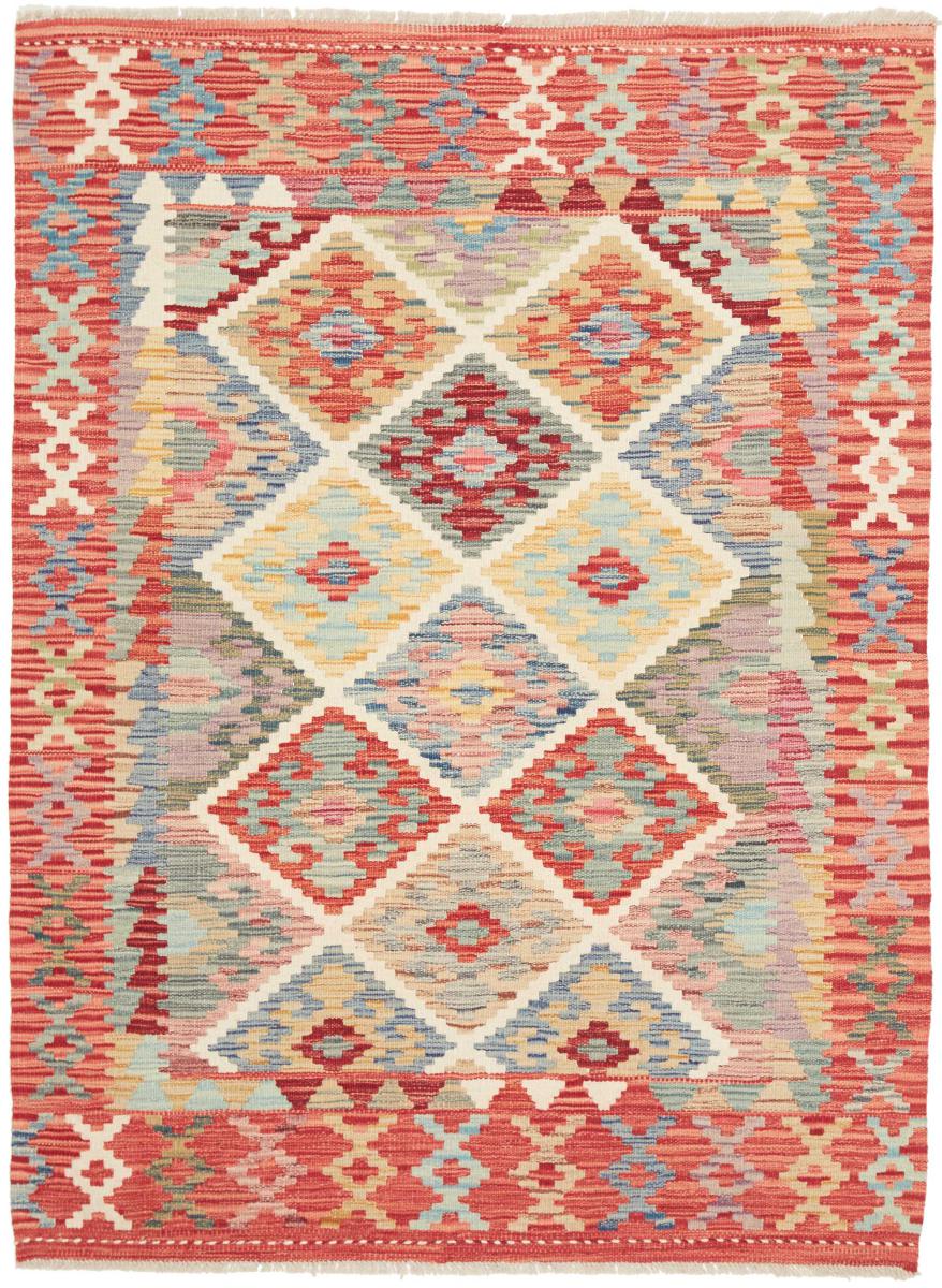 Afghanischer Teppich Kelim Afghan 5'7"x4'2" 5'7"x4'2", Perserteppich Handgewebt