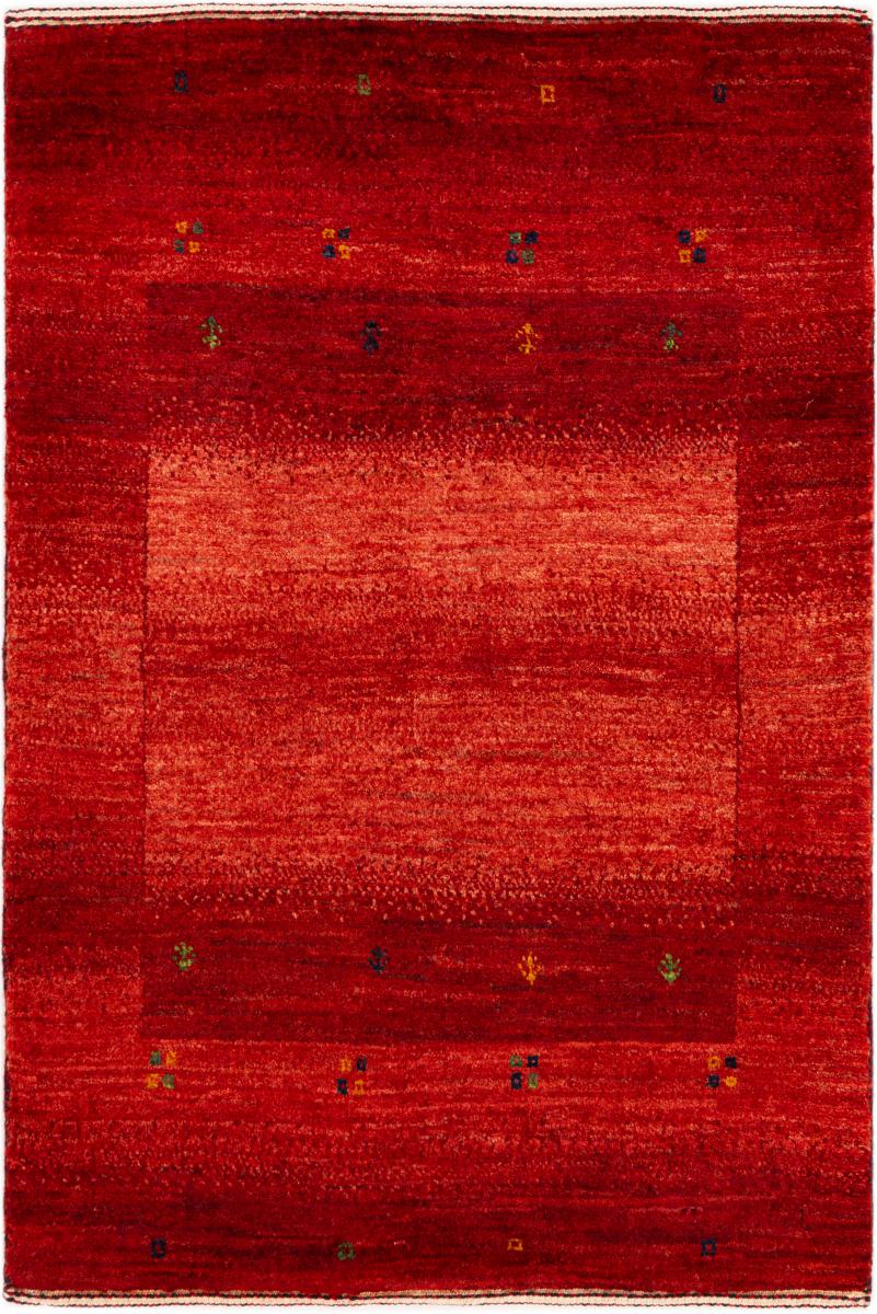 Alfombra persa Persia Gabbeh Loribaft Atash 92x65 92x65, Alfombra persa Anudado a mano