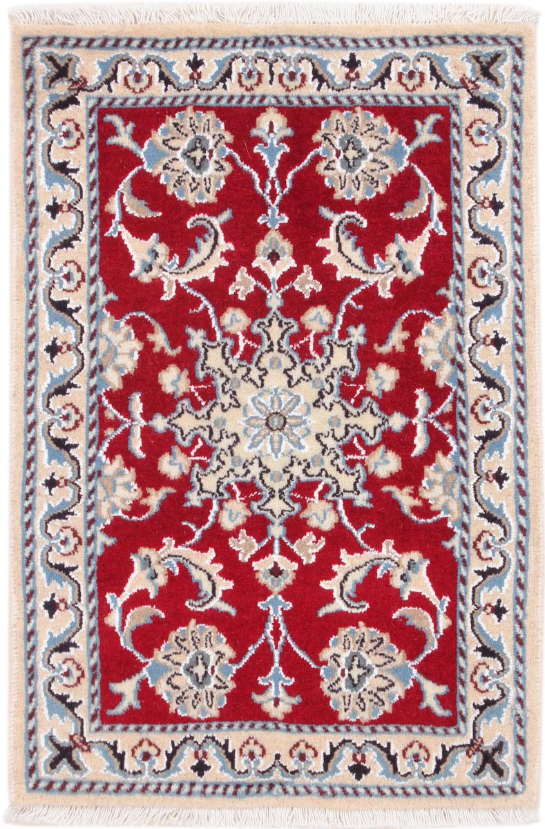 Perserteppich Nain 90x60 90x60, Perserteppich Handgeknüpft