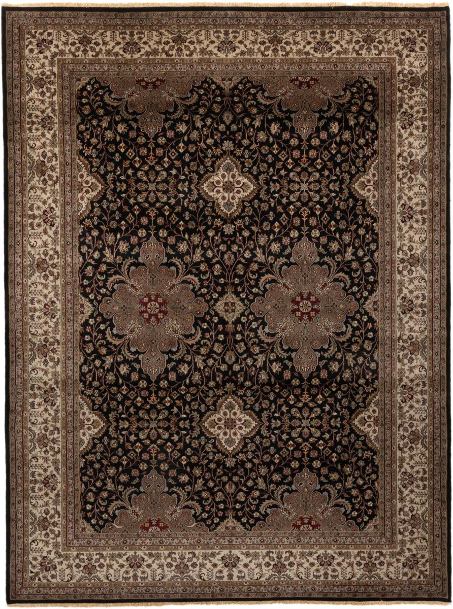 Indischer Teppich Indo Keshan 274x366 274x366, Perserteppich Handgeknüpft
