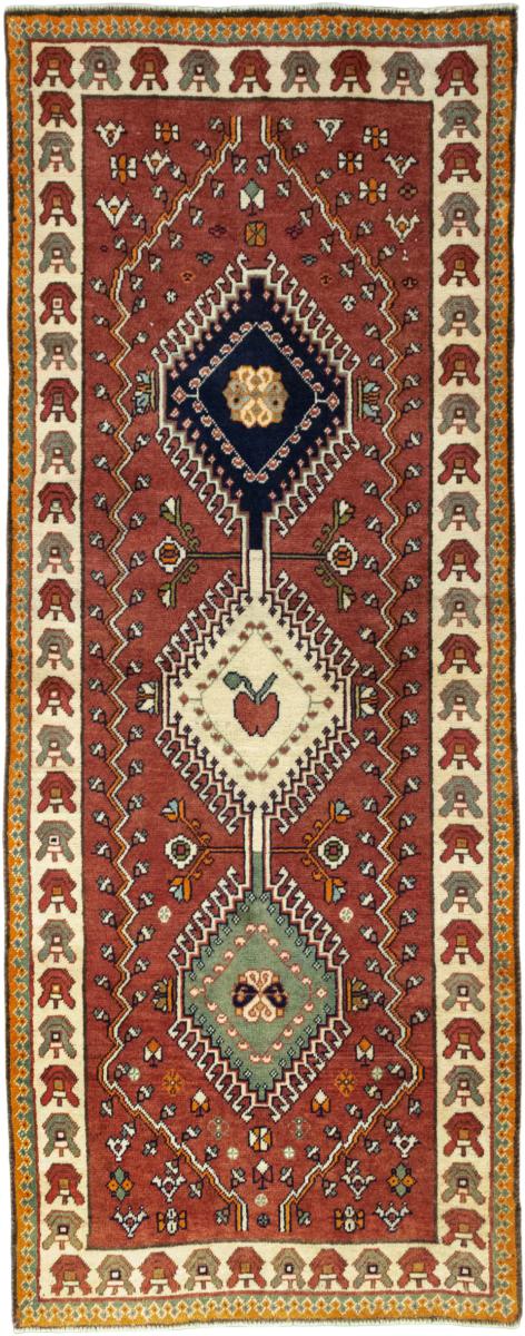 Tapis persan Shiraz 277x107 277x107, Tapis persan Noué à la main