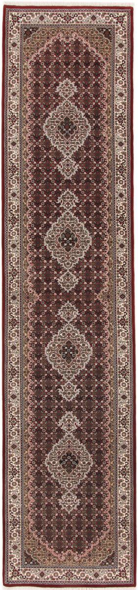 Indiaas tapijt Tabriz 369x84 369x84, Perzisch tapijt Handgeknoopte