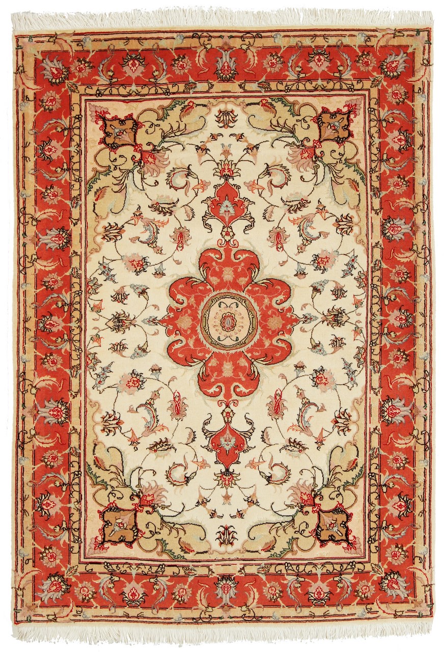 Persian Rug Tabriz 60Raj 150x105 150x105, Persian Rug Knotted by hand