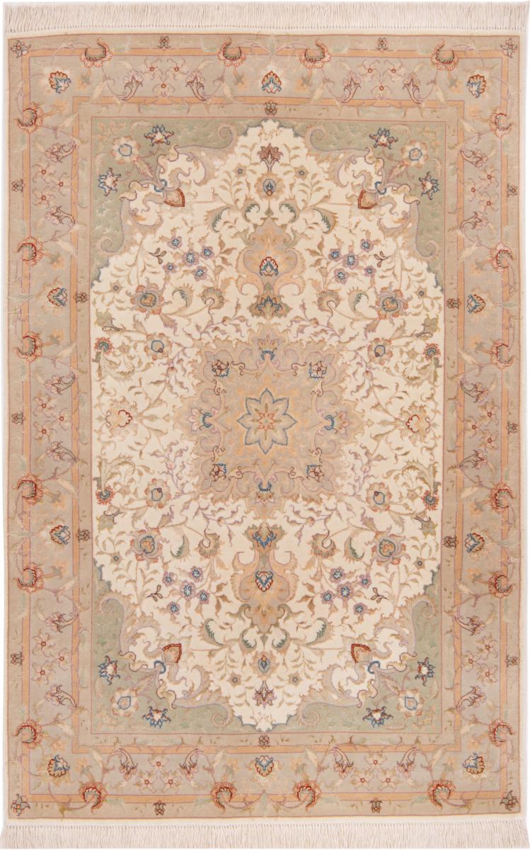 Dywan perski Tabriz 60Raj Jedwabna Osnowa 153x96 153x96, Dywan perski Ręcznie tkane