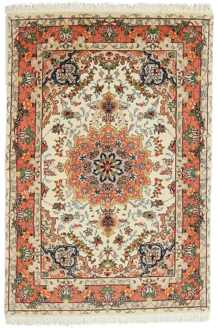 Perzisch tapijt Tabriz 50Raj 147x100 147x100, Perzisch tapijt Handgeknoopte