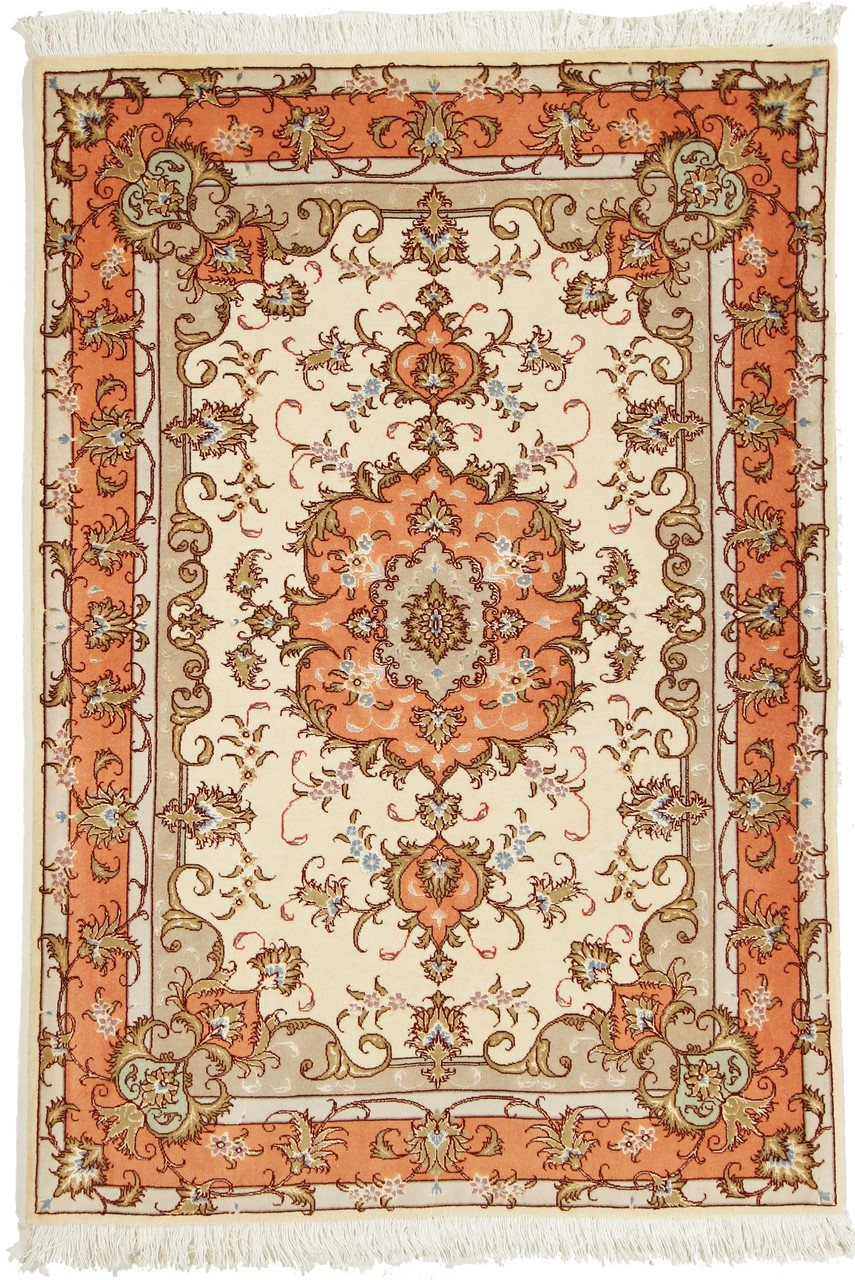 Persian Rug Tabriz 50Raj 151x104 151x104, Persian Rug Knotted by hand