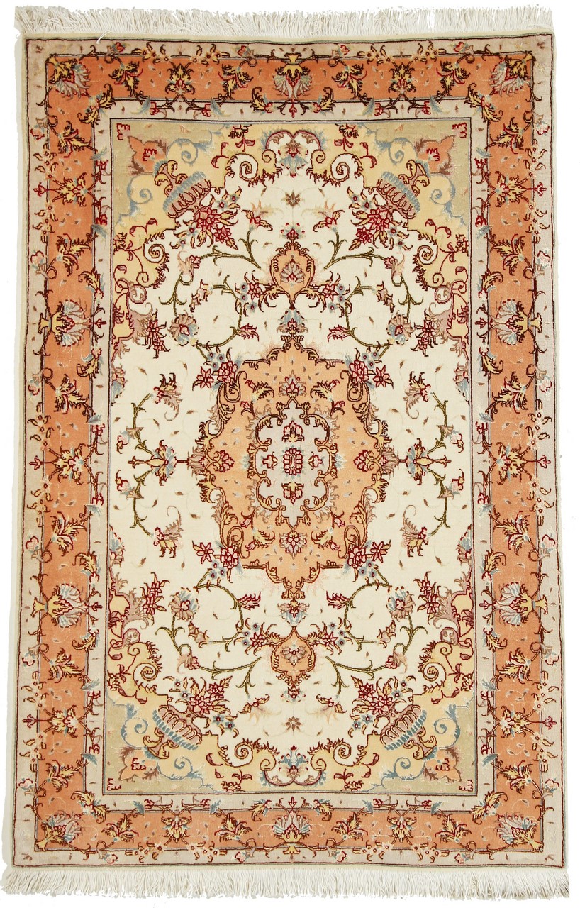 Perzisch tapijt Tabriz 60Raj 155x101 155x101, Perzisch tapijt Handgeknoopte