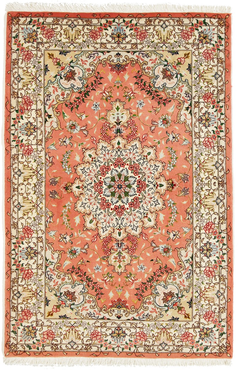 Perzisch tapijt Tabriz 50Raj 153x100 153x100, Perzisch tapijt Handgeknoopte