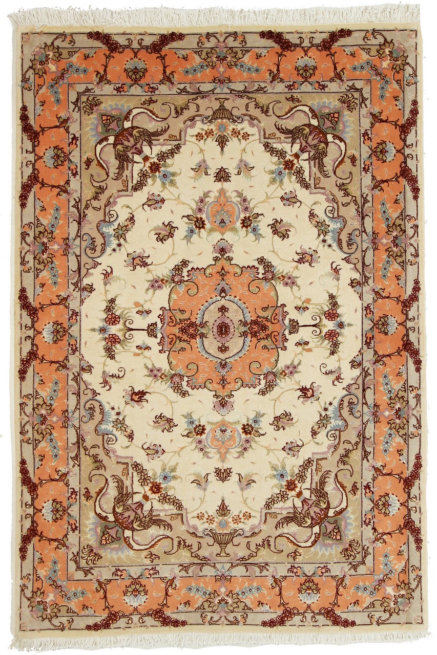 Perzisch tapijt Tabriz 50Raj 150x100 150x100, Perzisch tapijt Handgeknoopte