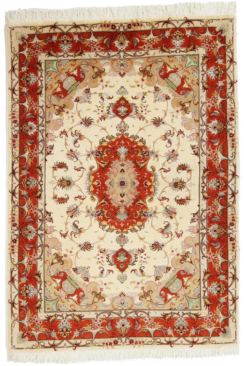 Perzisch tapijt Tabriz 50Raj 146x102 146x102, Perzisch tapijt Handgeknoopte