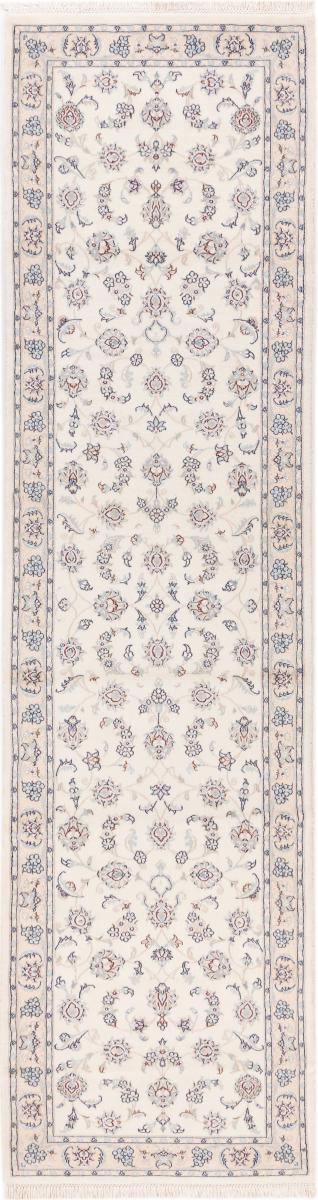 Alfombra persa Nain 9La 350x90 350x90, Alfombra persa Anudado a mano