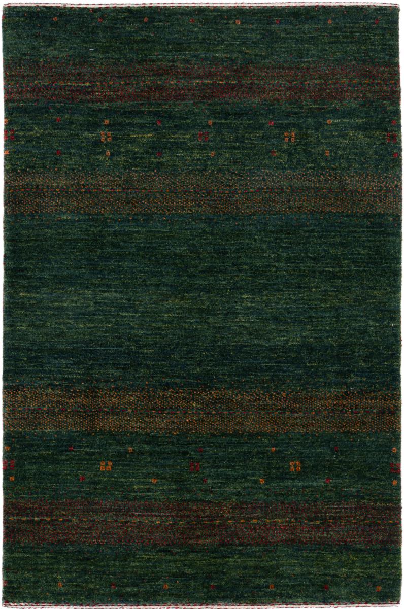 Persian rug Persian Gabbeh Loribaft Essence 4'0"x2'8" 4'0"x2'8", Persian rug Hand-knotted