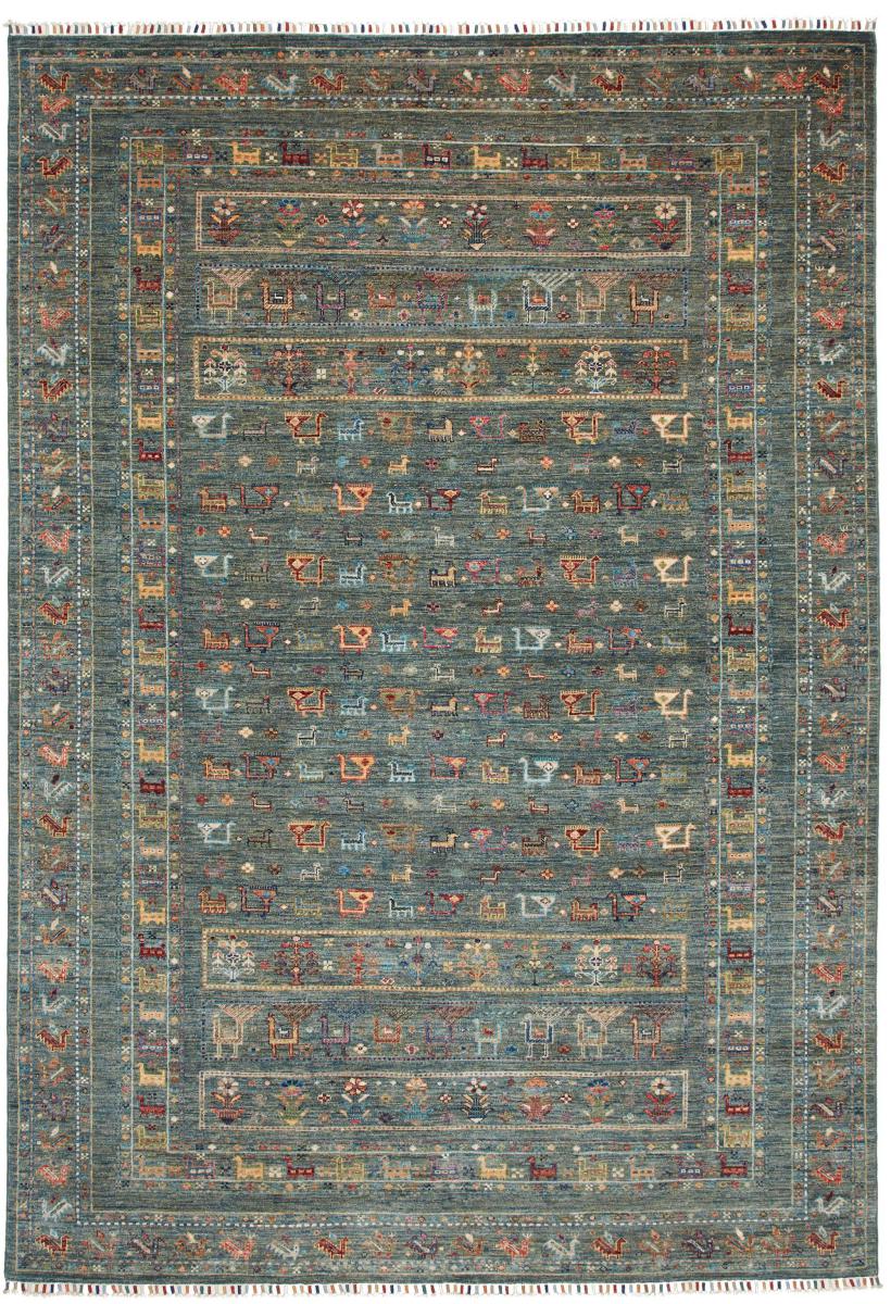 Pakistanilainen matto Arijana Shaal 284x198 284x198, Persialainen matto Solmittu käsin