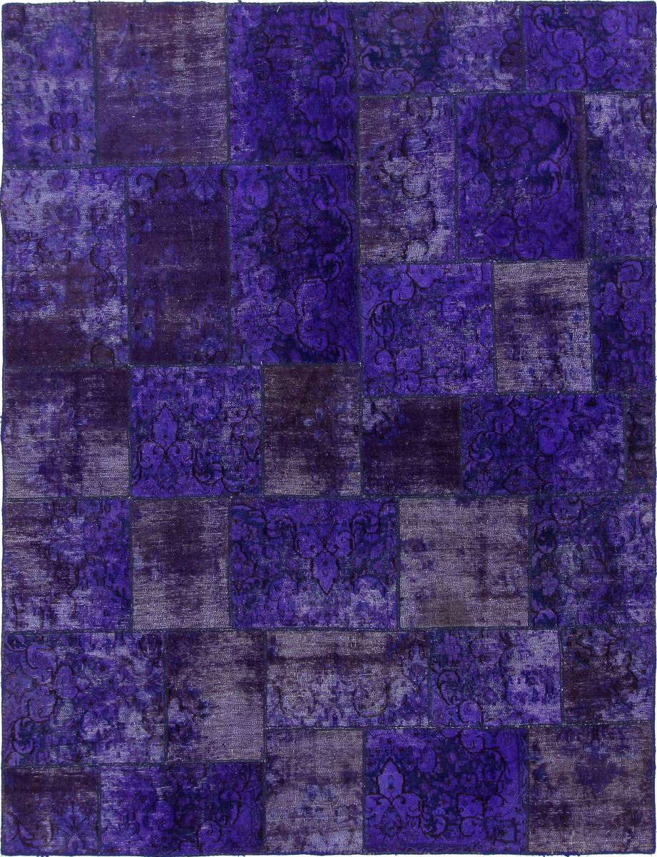 Tapete persa Patchwork 260x200 260x200, Tapete persa Atado à mão