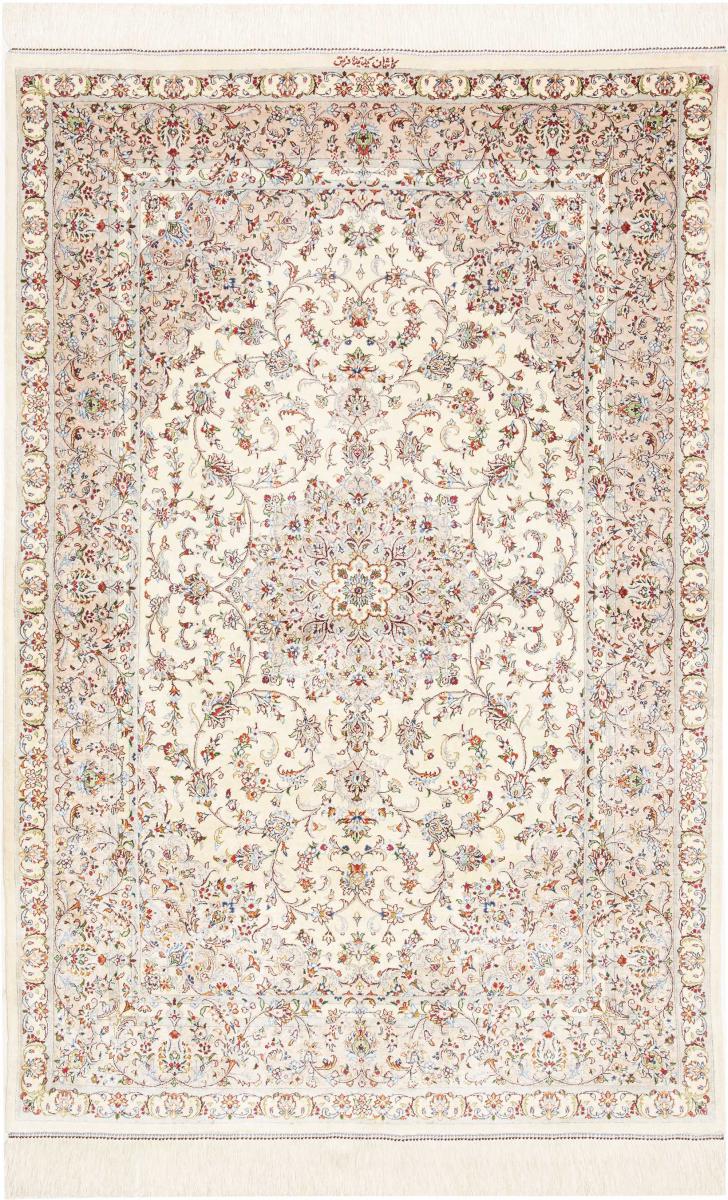 Persisk tæppe Ghom Silke 149x99 149x99, Persisk tæppe Knyttet i hånden