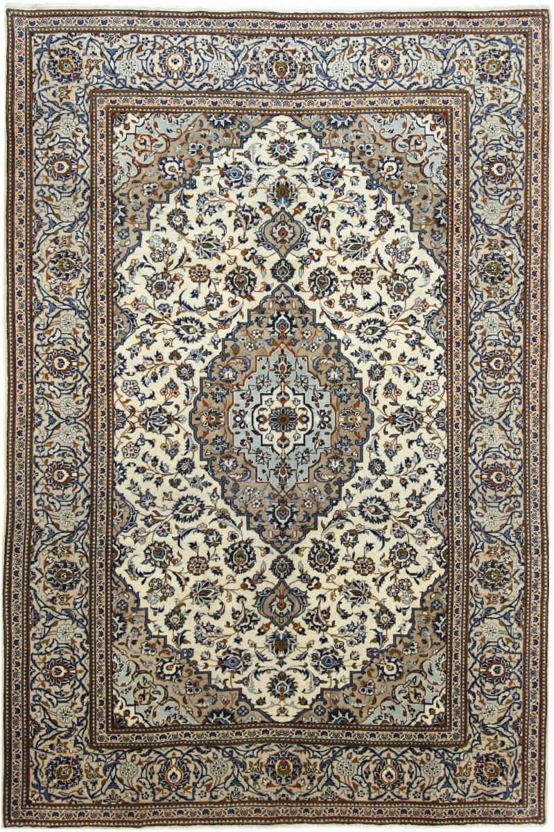 Tapete persa Keshan 305x201 305x201, Tapete persa Atado à mão