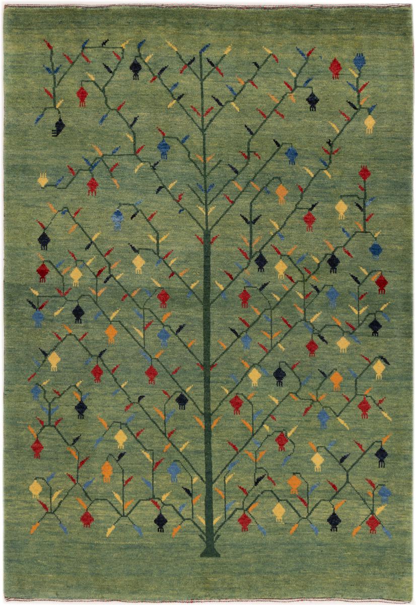 Tapete persa Persa Gabbeh Kashkuli Banafsheh 199x138 199x138, Tapete persa Atado à mão