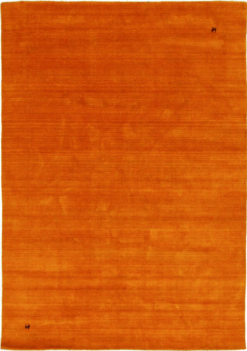 Indo rug Loom Gabbeh 6'7"x4'11" 6'7"x4'11", Persian Rug Loom knotted