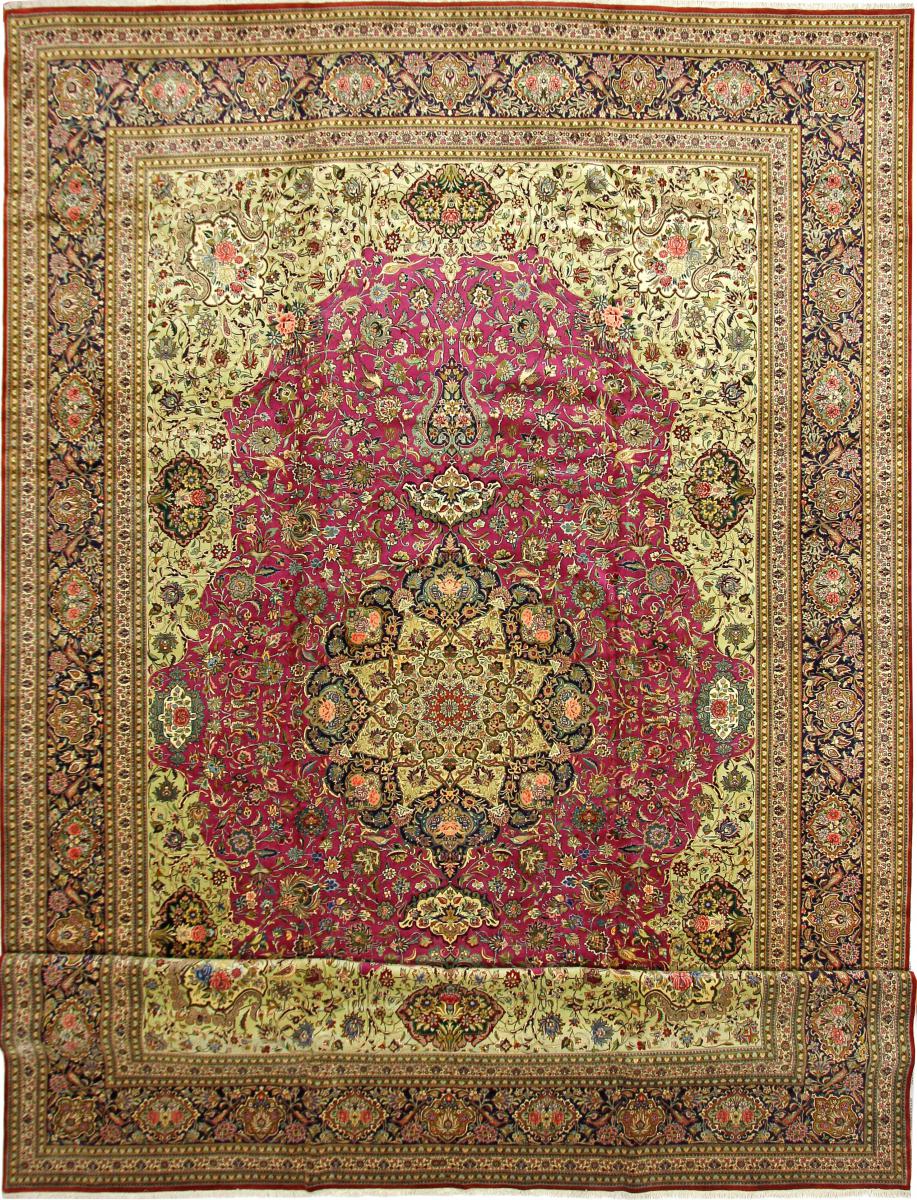 Tapete persa Tabriz 594x399 594x399, Tapete persa Atado à mão