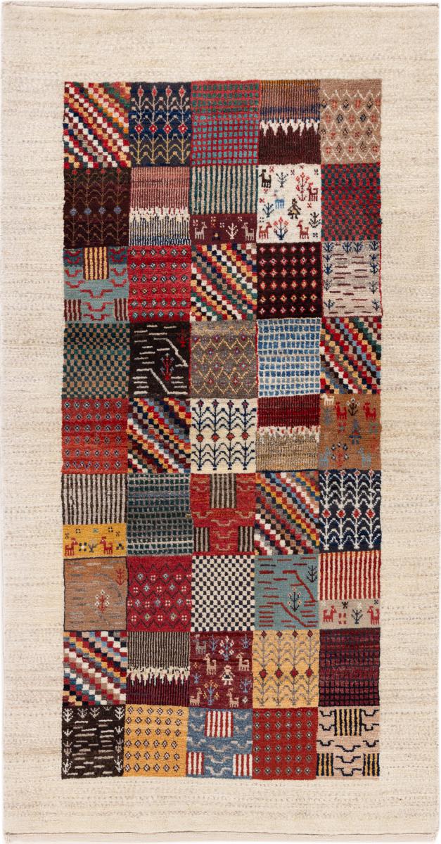 Perzsa szőnyeg Perzsa Gabbeh Loribaft 167x88 167x88, Perzsa szőnyeg Kézzel csomózva