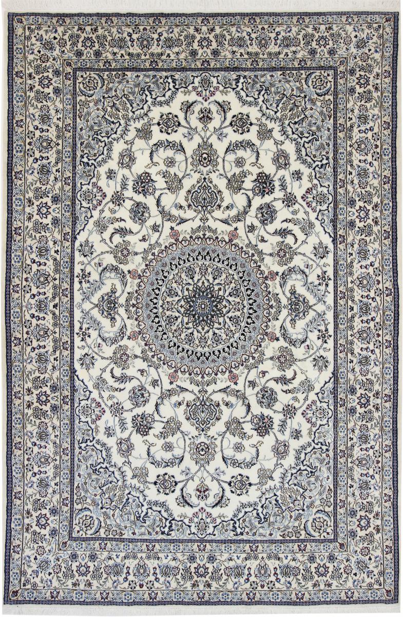 Persian Rug Nain 9La 9'11"x6'6" 9'11"x6'6", Persian Rug Knotted by hand