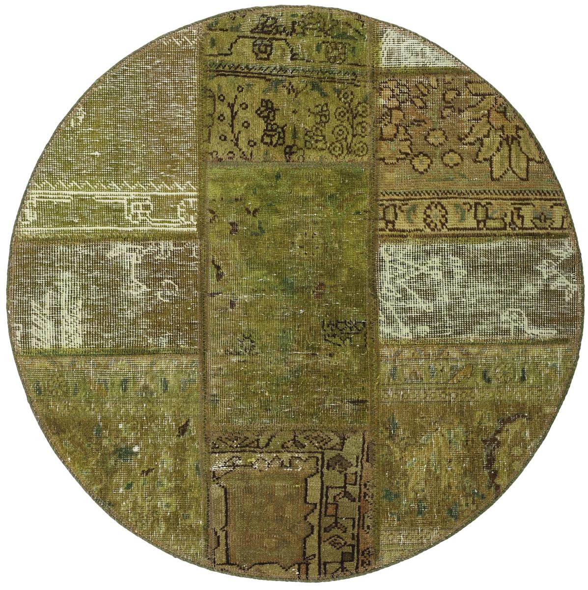 Dywan perski Patchwork 99x99 99x99, Dywan perski Ręcznie tkane