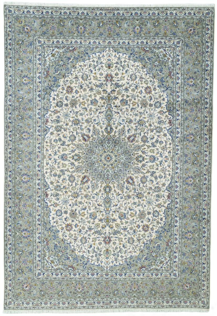 Persian Rug Keshan 11'11"x8'3" 11'11"x8'3", Persian Rug Knotted by hand