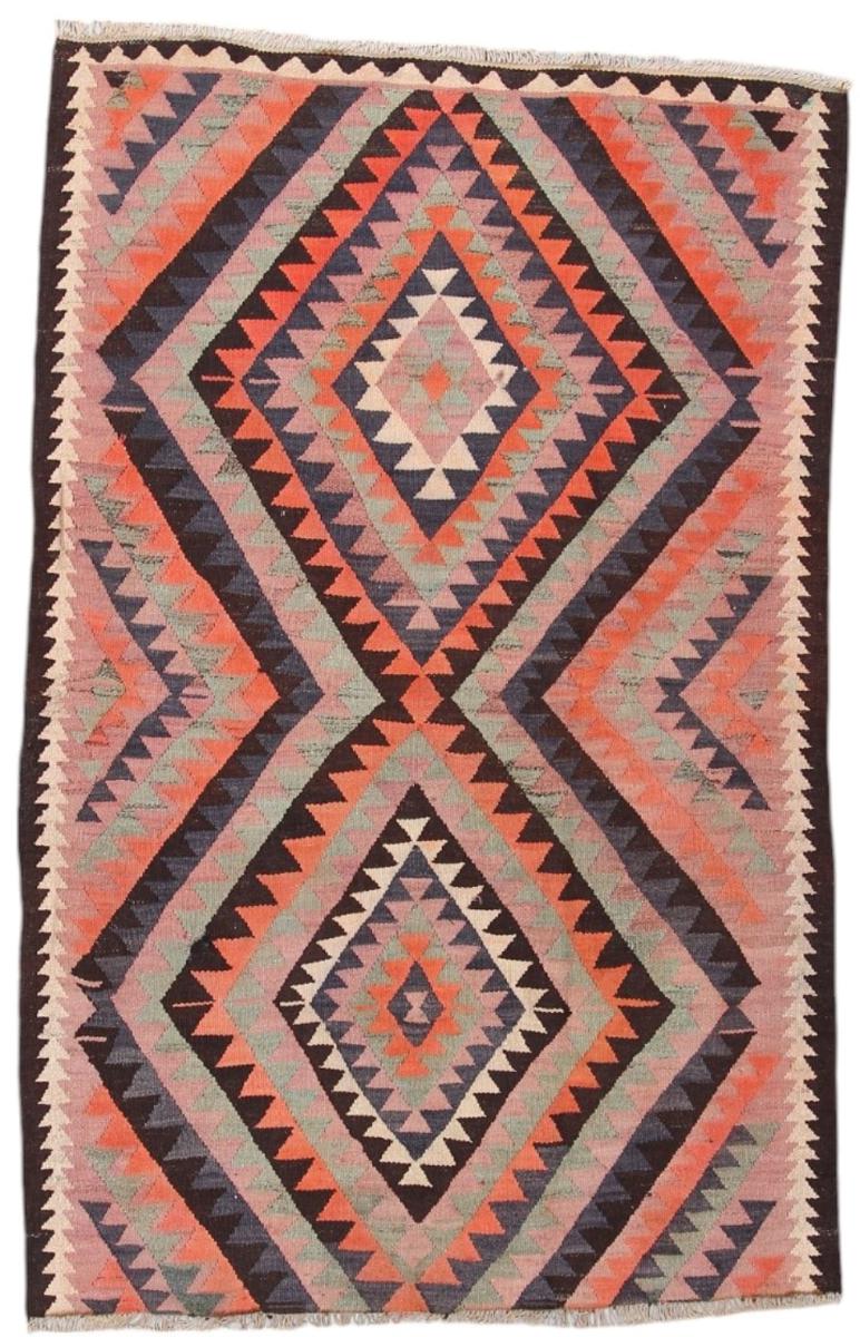 Persian Rug Kilim Fars Antique 206x131 206x131, Persian Rug Woven by hand