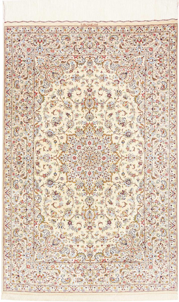 Persisk tæppe Ghom Silke 149x100 149x100, Persisk tæppe Knyttet i hånden