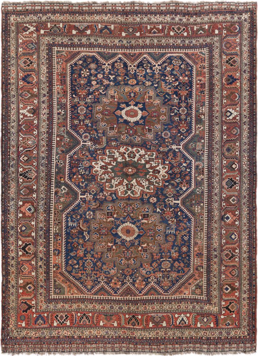 Persialainen matto Ghashghai Vanha 288x215 288x215, Persialainen matto Solmittu käsin