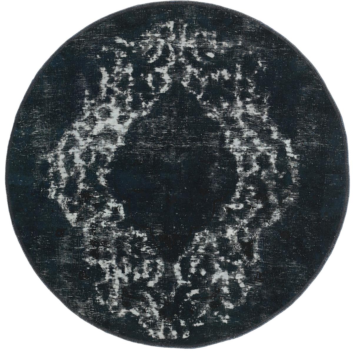 Tapete persa Vintage Royal 4'0"x3'11" 4'0"x3'11", Tapete persa Atado à mão